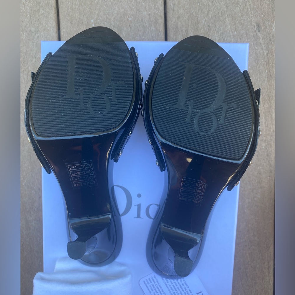 Dior City Clog 10CM  900 Noir Sandal ❤️🎉 - Picture 4 of 13